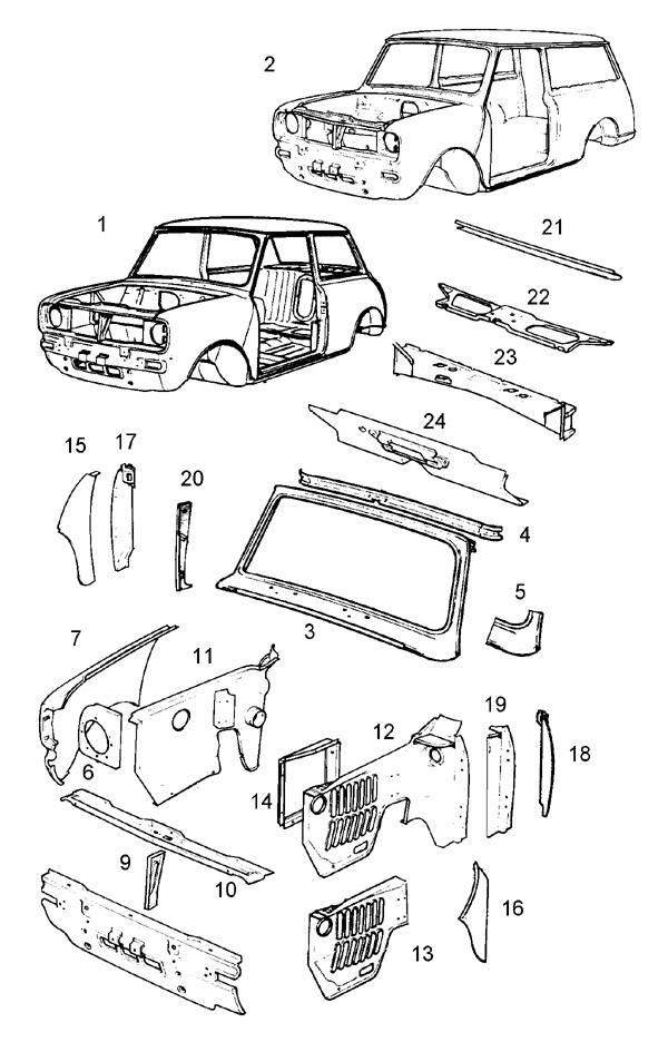 Mini Cooper Parts Catalog Classic Mini Cooper