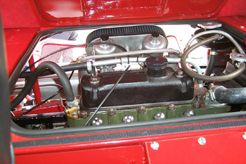 Rear engine Mini Cooper S
