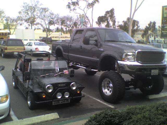 Mini Moke Actually it is not a competitive Monster Truck that routinely runs