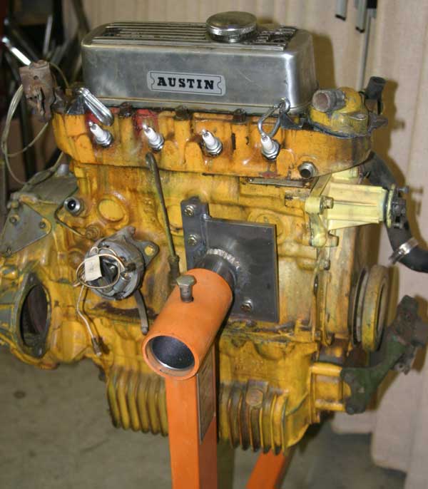 Mini Cooper engine stand