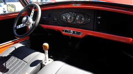 classic mini dashboard