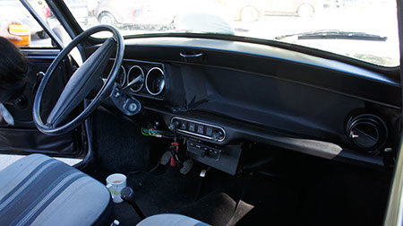 classic mini dashboard