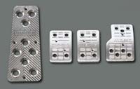 Classic mini best sale pedal covers