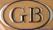classic mini great britain GB badge