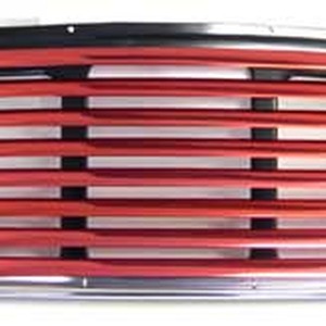 MINI COOPER RED WIDE SLAT GRILLE (FOR USE WITH INTERNAL RELEASE MECH) Mini Cooper