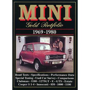 GOLD PORTFOLIO MINI BOOK 1969-1980 Mini Cooper