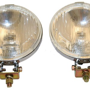 FOG LAMPS LIGHT CHROME (pair) Mini Cooper
