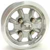 Morris Minor 4.5"x10" Wheel Diamond Cut in Silver | Classic Mini