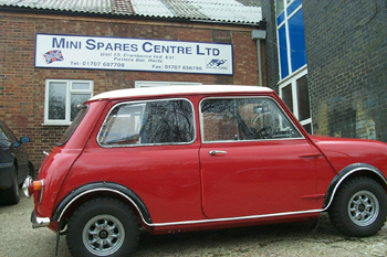 Mini Cooper S with twin engines