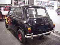 Mini Cooper with Bumper Corner Bars