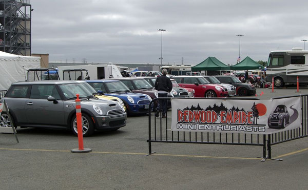 Mini Cooper at Races