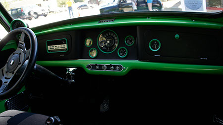 classic mini dashboard