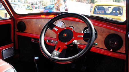 classic mini dashboard