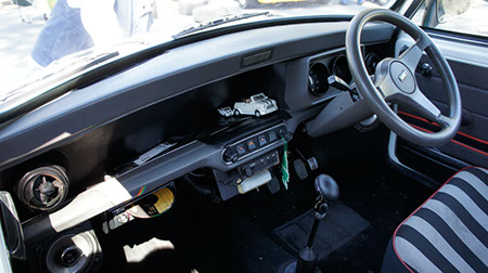 classic mini dashboard