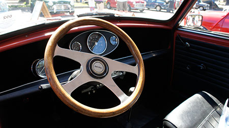 classic mini dashboard