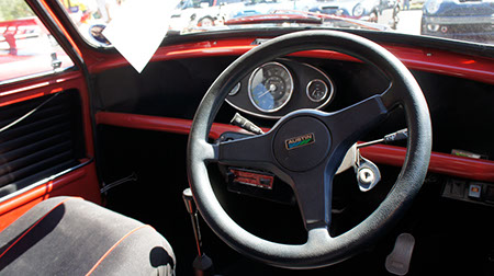 classic mini dashboard