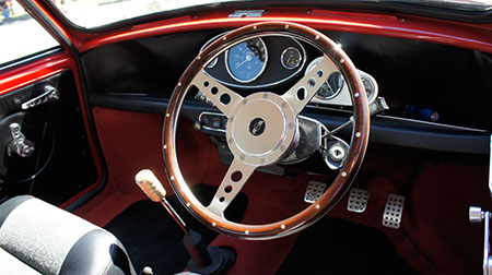 classic mini dashboard