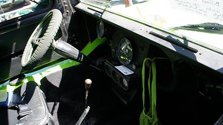 mini moke dashboard