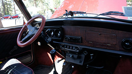 classic mini dashboard