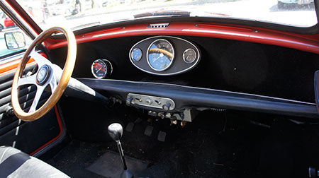 classic mini dashboard