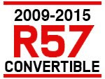 MINI R57 Convertible Parts and Accessories: 2009, 2010, 2011, 2012, 2013, 2014, 2015