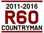MINI R60 Countryman: 2010, 2011, 2012, 2013, 2014, 2015, 2016