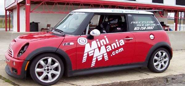 Red MINI Cooper