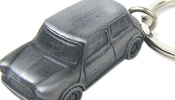 Classic Mini Keychain - Pewter