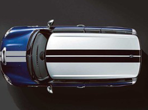 Mini Clubman R55 Sport Stripes for Body & Roof in Various Colors