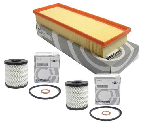 MINI Cooper OEM Oil and Air Filter Kits