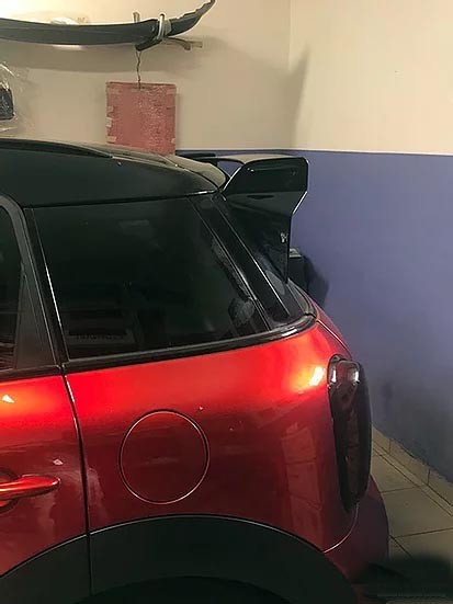 Mini Cooper Rear Roof Spoiler Wing Gen2 R60 Countr