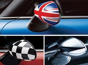 Mini Cooper OEM Mirror Cap Upgrade