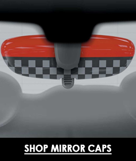 mini cooper rearview mirror covers