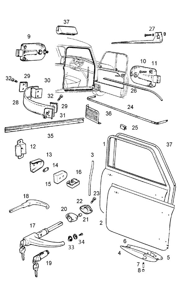 CLASSIC MINI FRONT-DOOR SLIDING WINDOW 