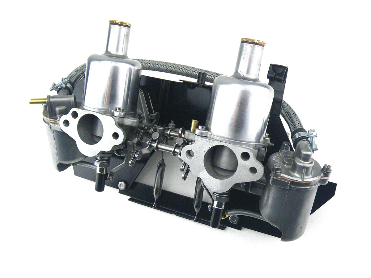 MMKT0406 Hs2 1.25 Inch Rebuilt Carburetors With Manifold, Heatshield | Classic Mini and Moke