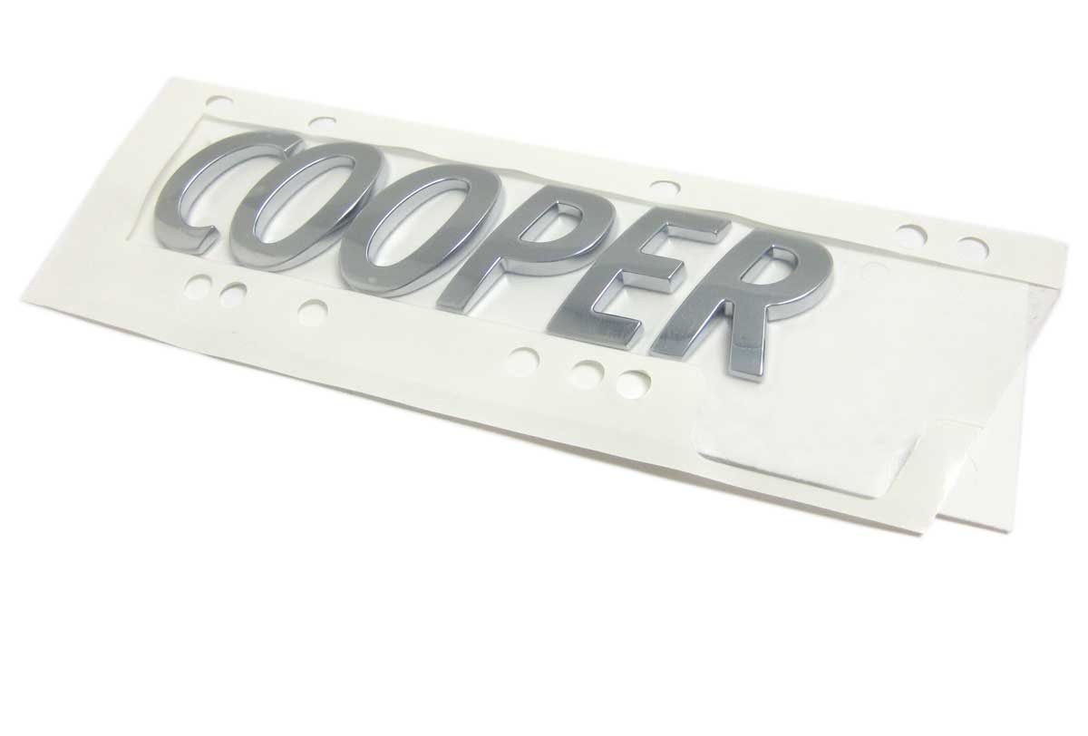MINI Cooper Rear Badges & Emblems