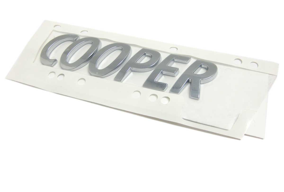 Arrive & Drive: The Experience MINI Cooper Rear Badges & Emblems