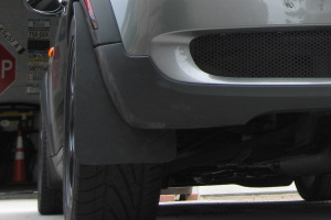 mini cooper mud flaps