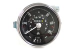 Classic Mini Smiths Speedometer, 130 Mph, Black Face