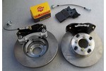 Super brake Kit (Black) for VTEC Conversion with 13&quot; Wheels | Classic Mini