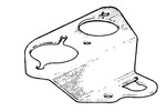 Classic Mini Bulkhead Plate Hydrolastic Left Hand Side