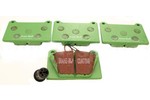 Classic Mini brake pads green stuff for 4 pot calipers