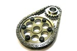 Alloy Centred Vernier Adjustable Duplex Timing Gear Set Kit