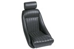 Corbeau Seat - Classic Bucket - Black Vinyl