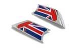 MINI Cooper, Cooper S OEM Side Marker Scuttle Insert Union Jack Pair,,,,,