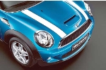  White w/Black pinstripes OEM Bonnet Stripes for MINI Cooper and