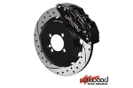 WILWOOD DYNAPRO 6 FRONT BIG BRAKE KIT BLACK DRILLED SLOTTED - MINI COOPER & S