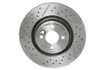 Mini Cooper JCW Front Brake Rotor Drilled Slotted each from Brembo Gen2