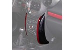 DASH TRIM PILLARS CHILI RED ACCENTS - JCW MINI COOPER S