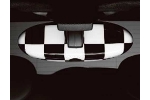 MINI Cooper Mirror Cover Interior Checkered w/ EC 2013+